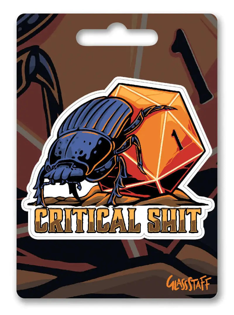 Sticker: Critical Shit - Glassstaff - Accessories