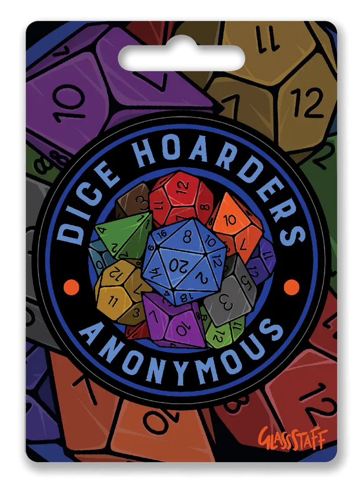 Sticker: Dice Hoarders Anon - Glassstaff - Accessories