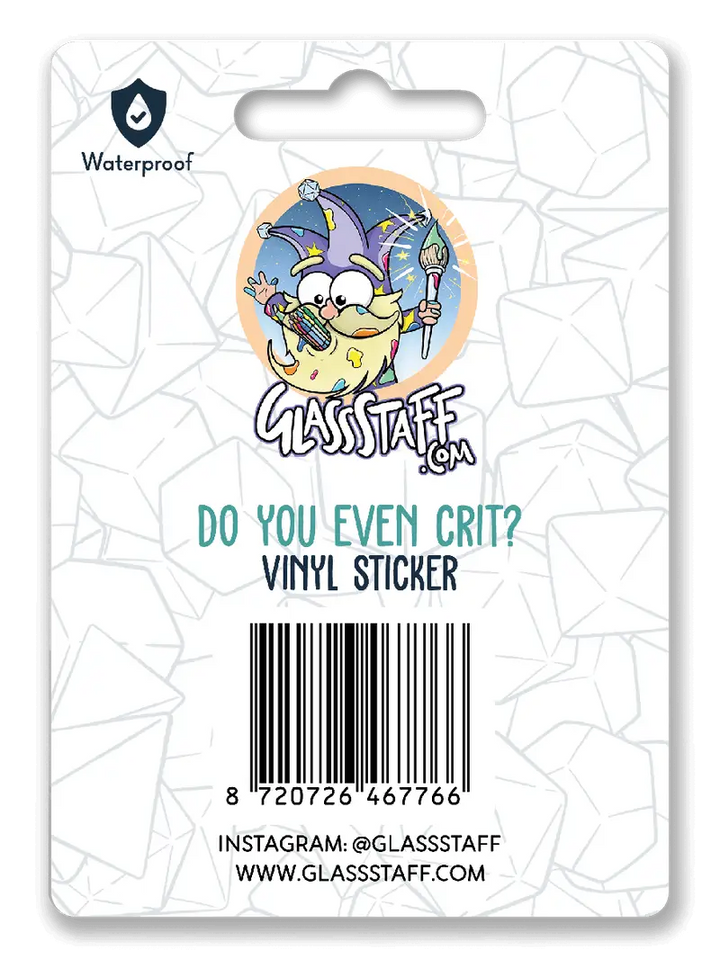 Sticker: Do You Even Crit? - Glassstaff - Accessories