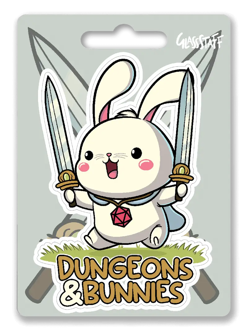 Sticker: Dungeons & Bunnies - Glassstaff - Accessories