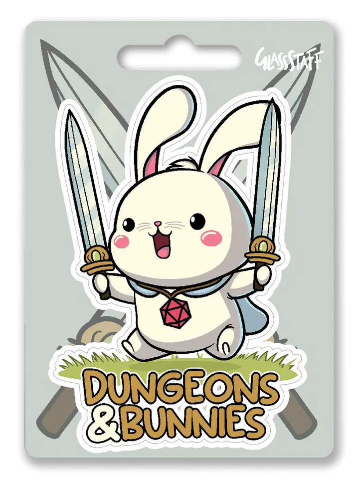 Sticker: Dungeons & Bunnies - Glassstaff - Accessories