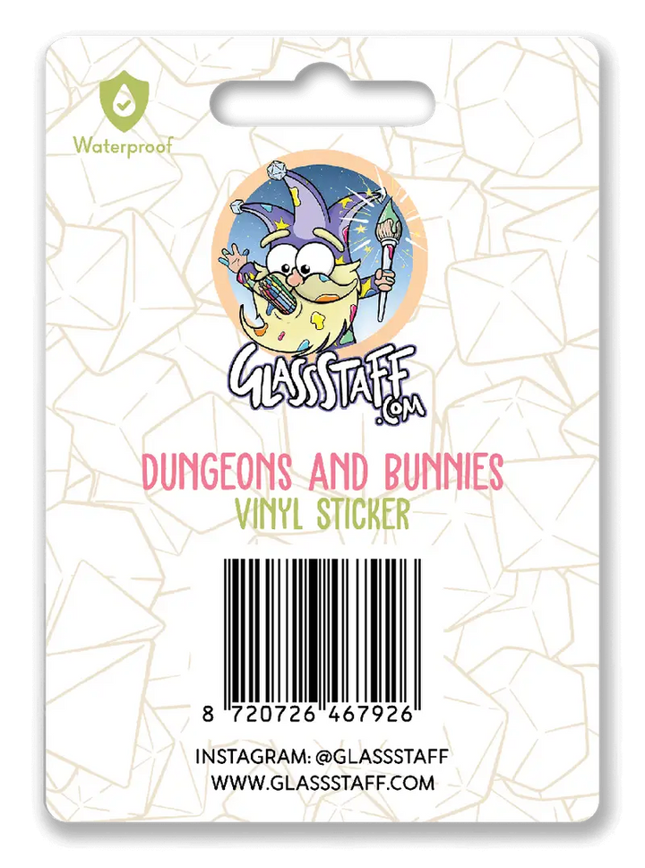 Sticker: Dungeons & Bunnies - Glassstaff - Accessories
