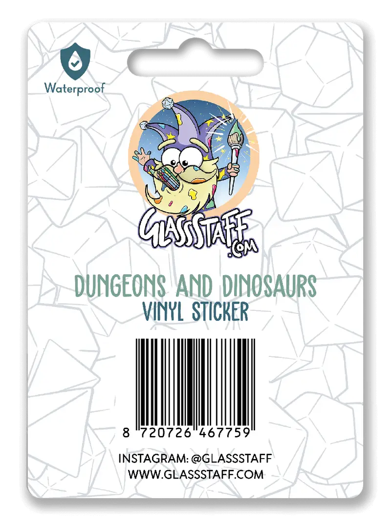 Sticker: Dungeons & Dinosaurs - Glassstaff - Accessories