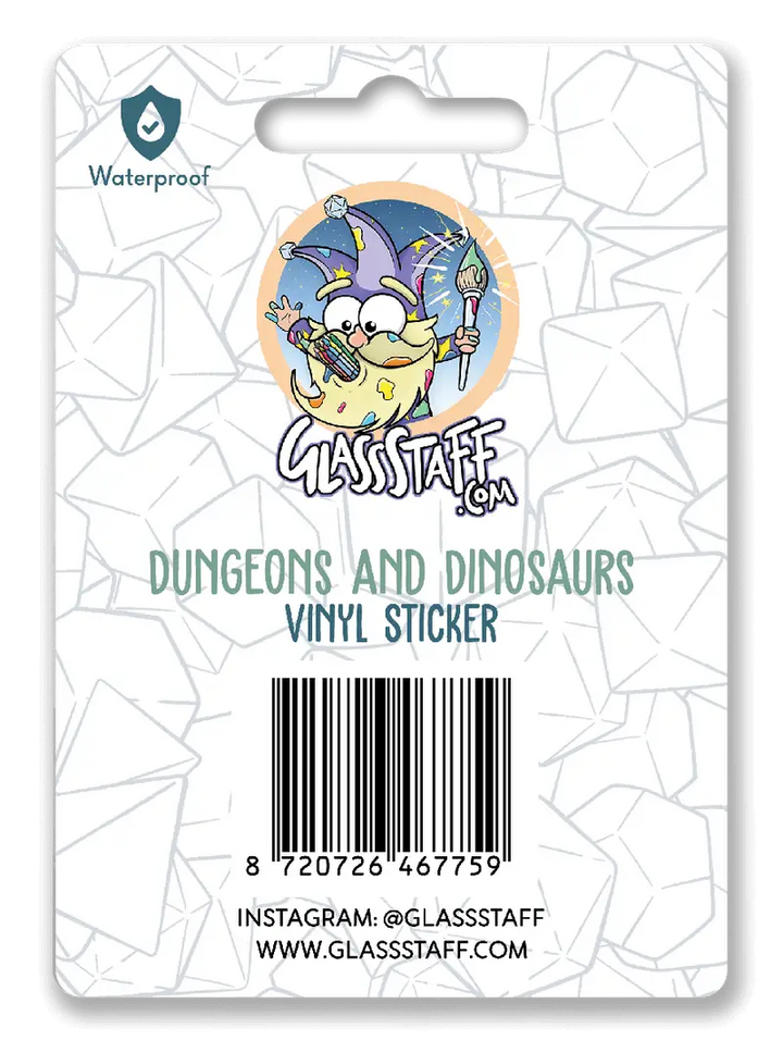 Sticker: Dungeons & Dinosaurs - Glassstaff - Accessories
