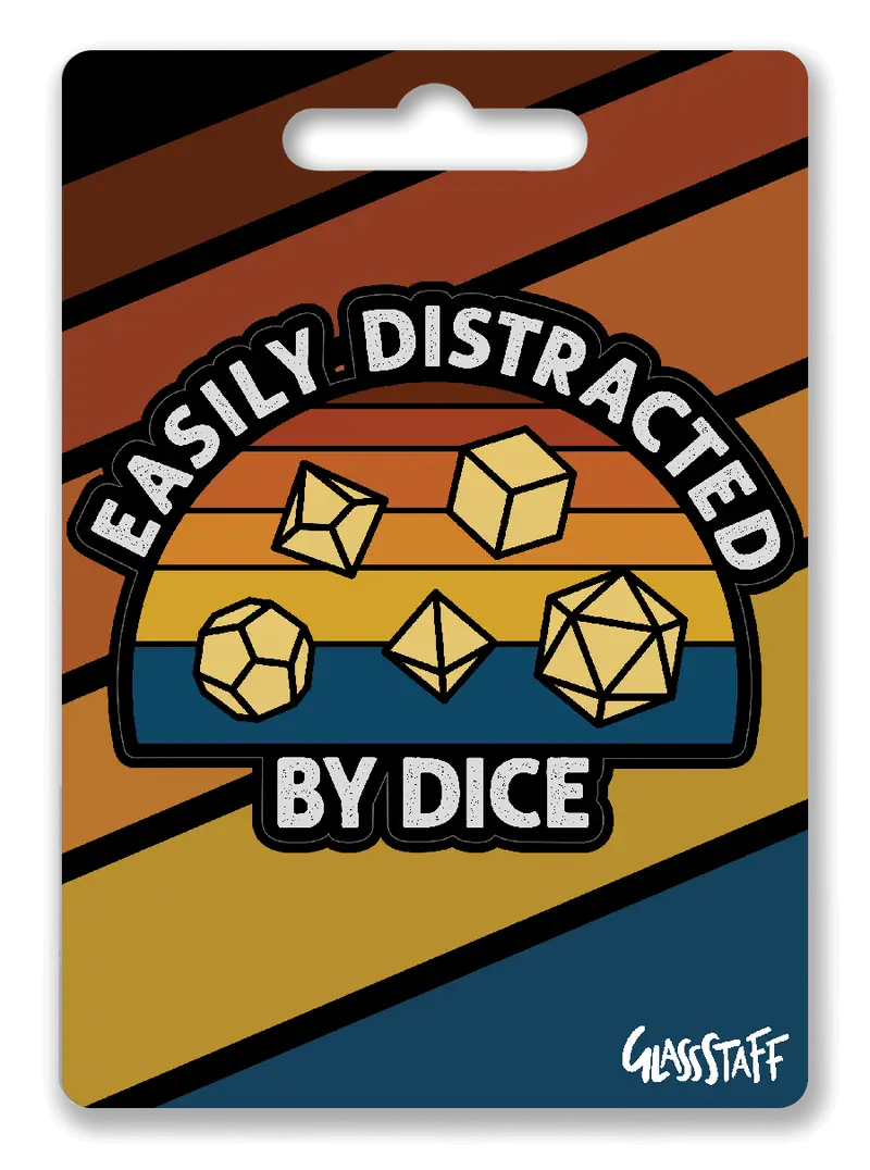 Sticker: Easily Distracted - Glassstaff - Accessories