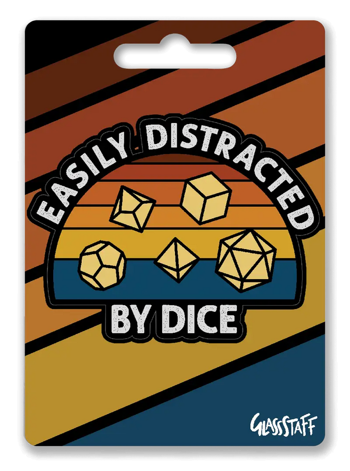 Sticker: Easily Distracted - Glassstaff - Accessories