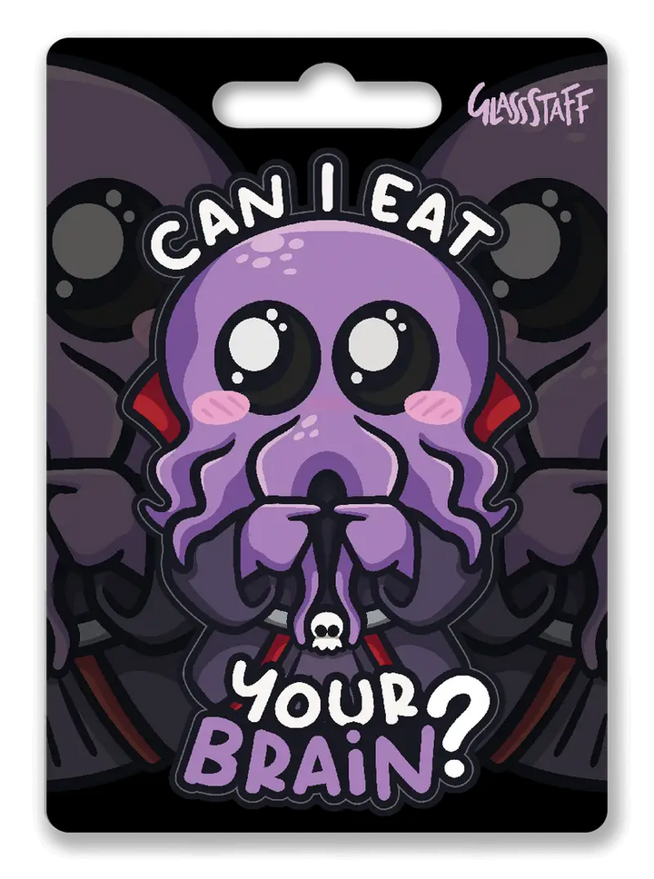 Sticker: Eat Your Brain - Glassstaff - Accessories