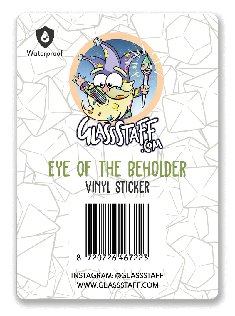 Sticker: Eye of The Beholder - Glassstaff - Accessories
