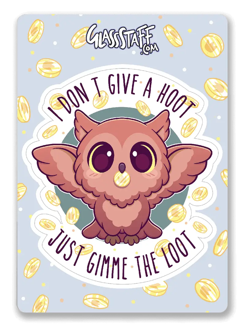 Sticker: Gimme Loot - Glassstaff - Accessories