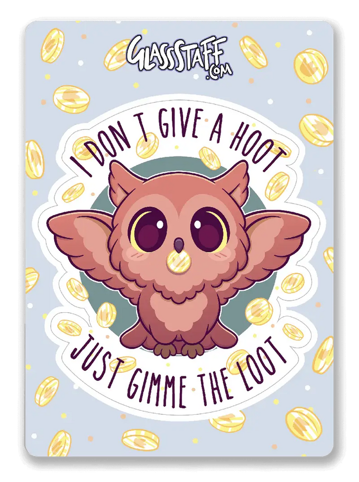 Sticker: Gimme Loot - Glassstaff - Accessories