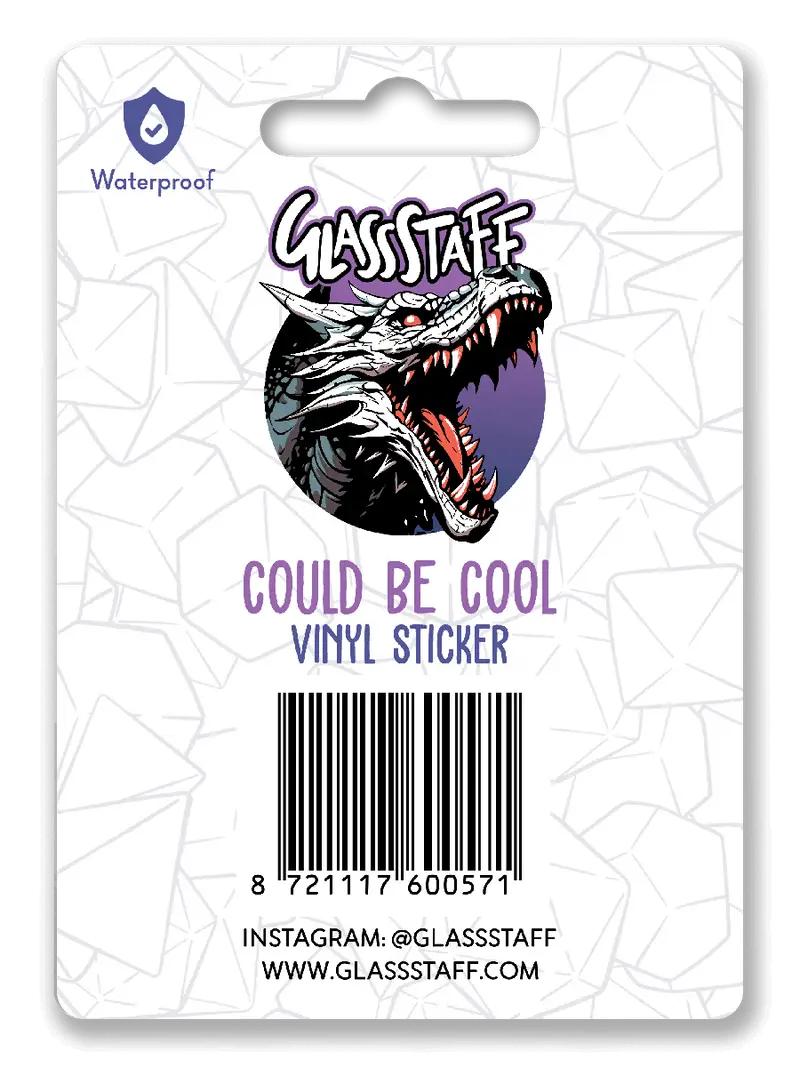 Sticker: I Could be Cool - Glassstaff - Accessories
