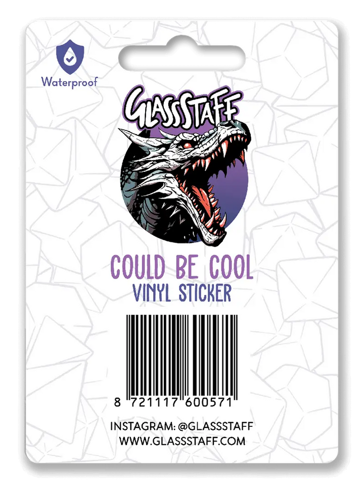 Sticker: I Could be Cool - Glassstaff - Accessories