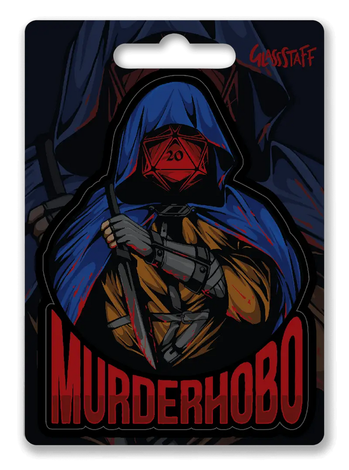 Sticker: Murderhobo - Glassstaff - Accessories