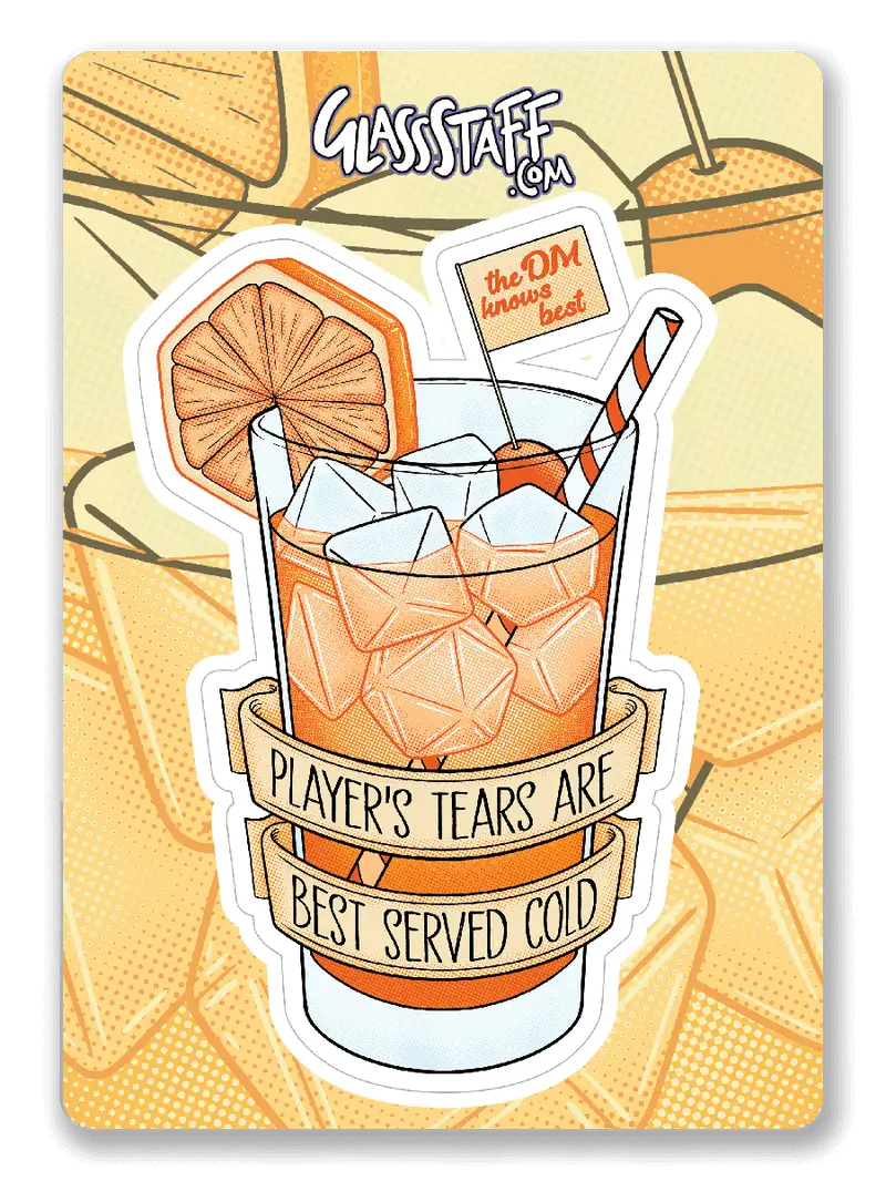 Sticker: Player’s Tears - Glassstaff - Accessories
