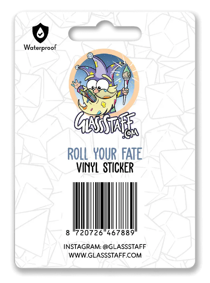 Sticker: Roll Your Fate - 2 - Glassstaff - Accessories
