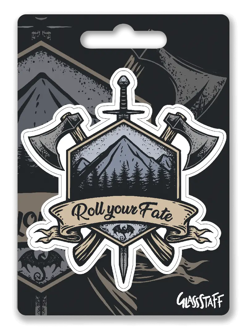Sticker: Roll Your Fate - Glassstaff - Accessories