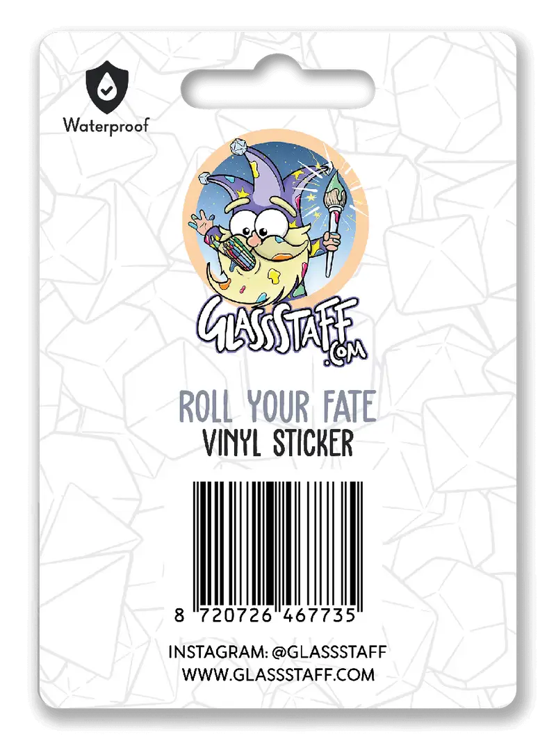 Sticker: Roll Your Fate - Glassstaff - Accessories