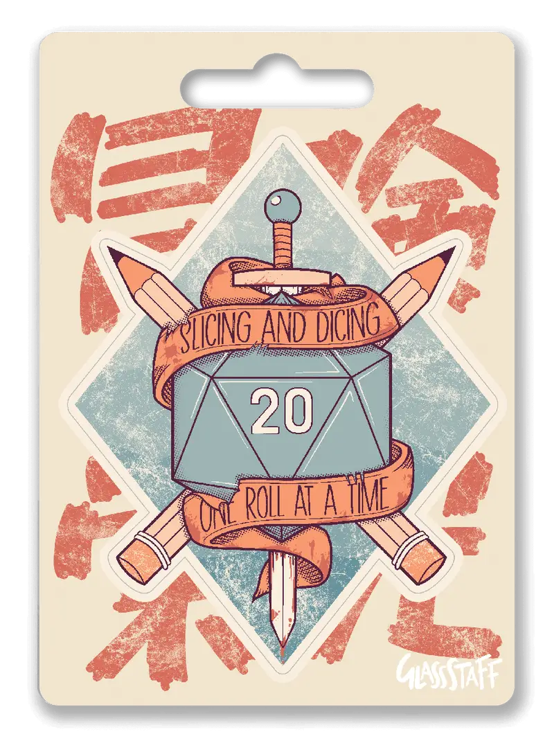 Sticker: Slicing and Dicing - Glassstaff - Accessories