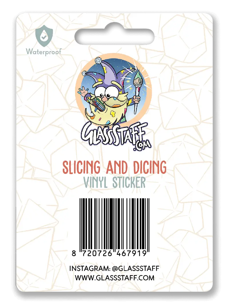 Sticker: Slicing and Dicing - Glassstaff - Accessories