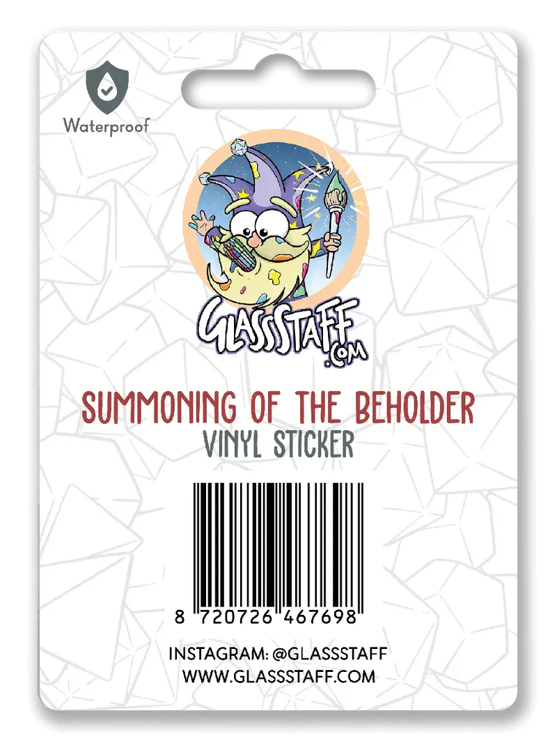 Sticker: Summoning of the Beholder - Glassstaff - Accessories