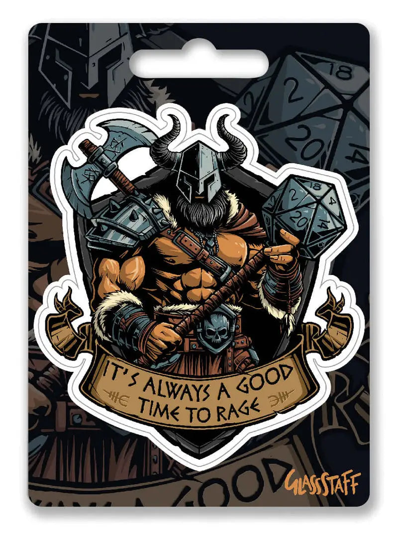 Sticker: Time to Rage - Glassstaff - Accessories