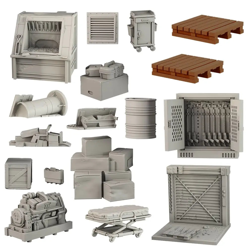 Terrain Crate: Abandoned Factory - Mantic Games - Accessories