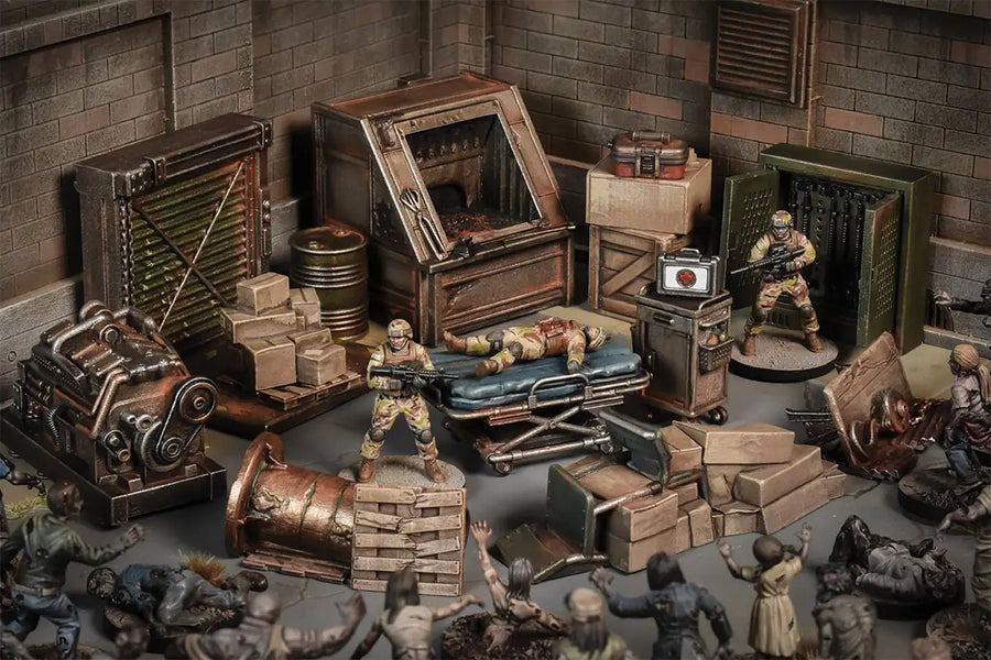 Terrain Crate: Abandoned Factory - Mantic Games - Accessories