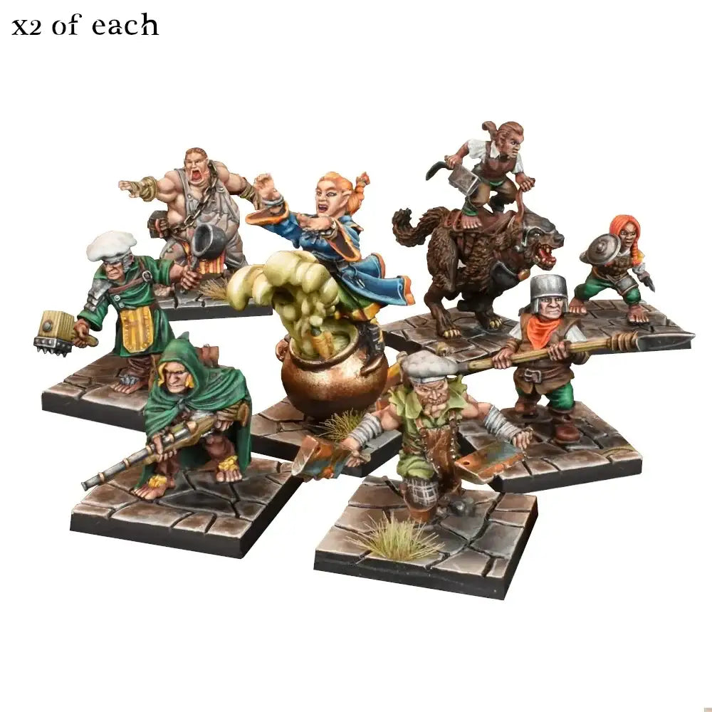 Terrain Crate: Dungeon Adventures - Halflings - Mantic Games - Miniature Games