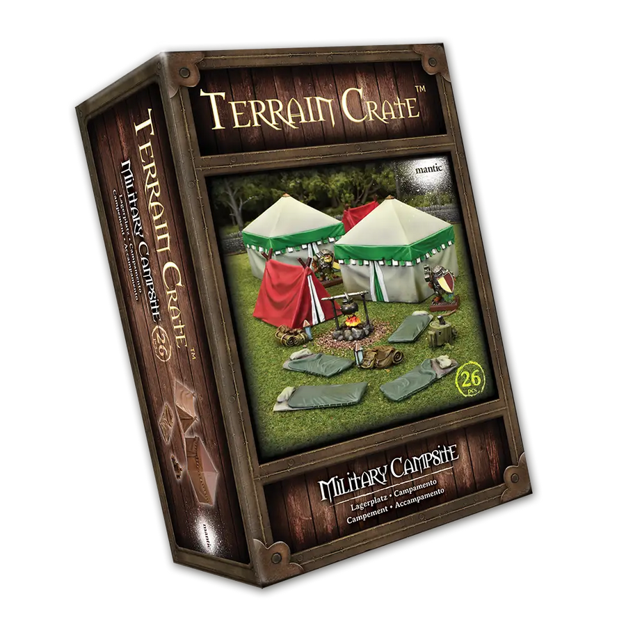 Terrain Crate: Military Campsite - Mantic Games - Accessories