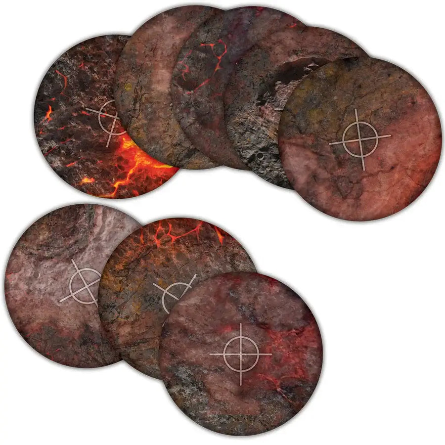 Terrain Crate: Objective Templates - Hellscape - Mantic Games - Accessories
