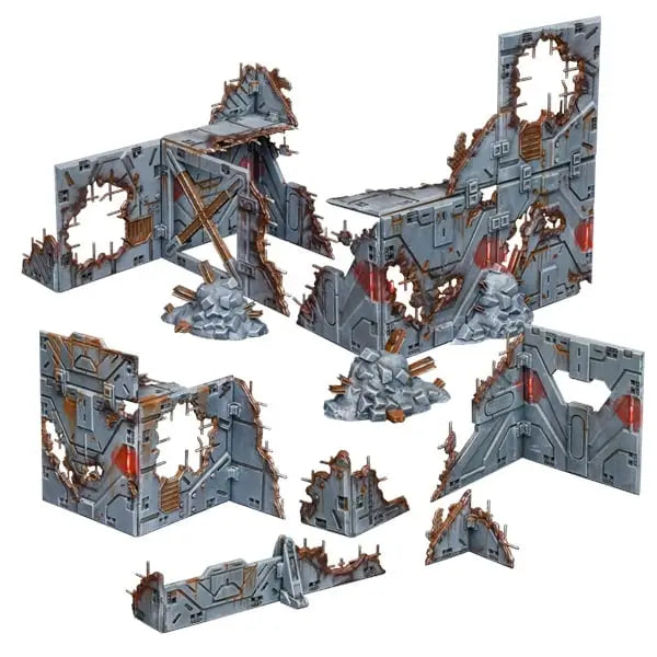 Terrain Crate: Sci-Fi Terrain - Battlefield Ruins - Mantic Games - Accessories