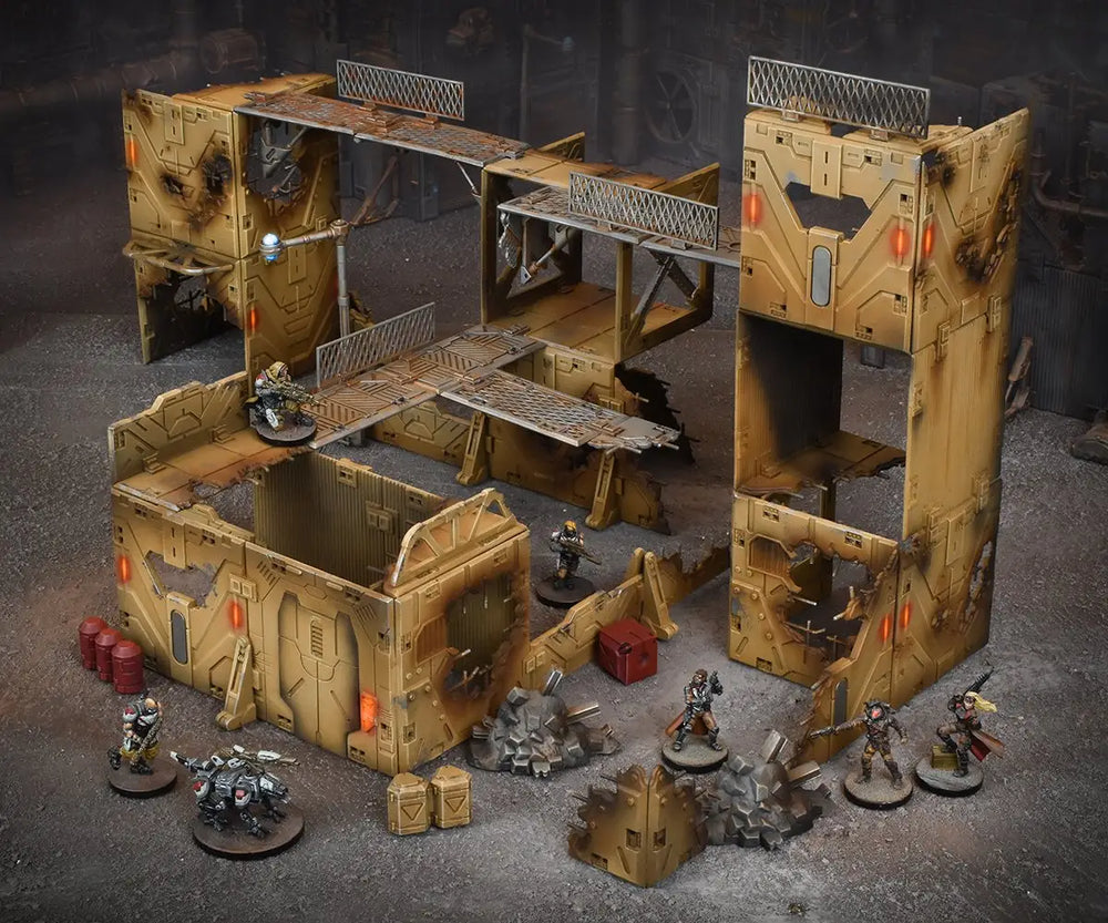 Terrain Crate: Sci-Fi Terrain - Gang Warzone - Mantic Games - Accessories