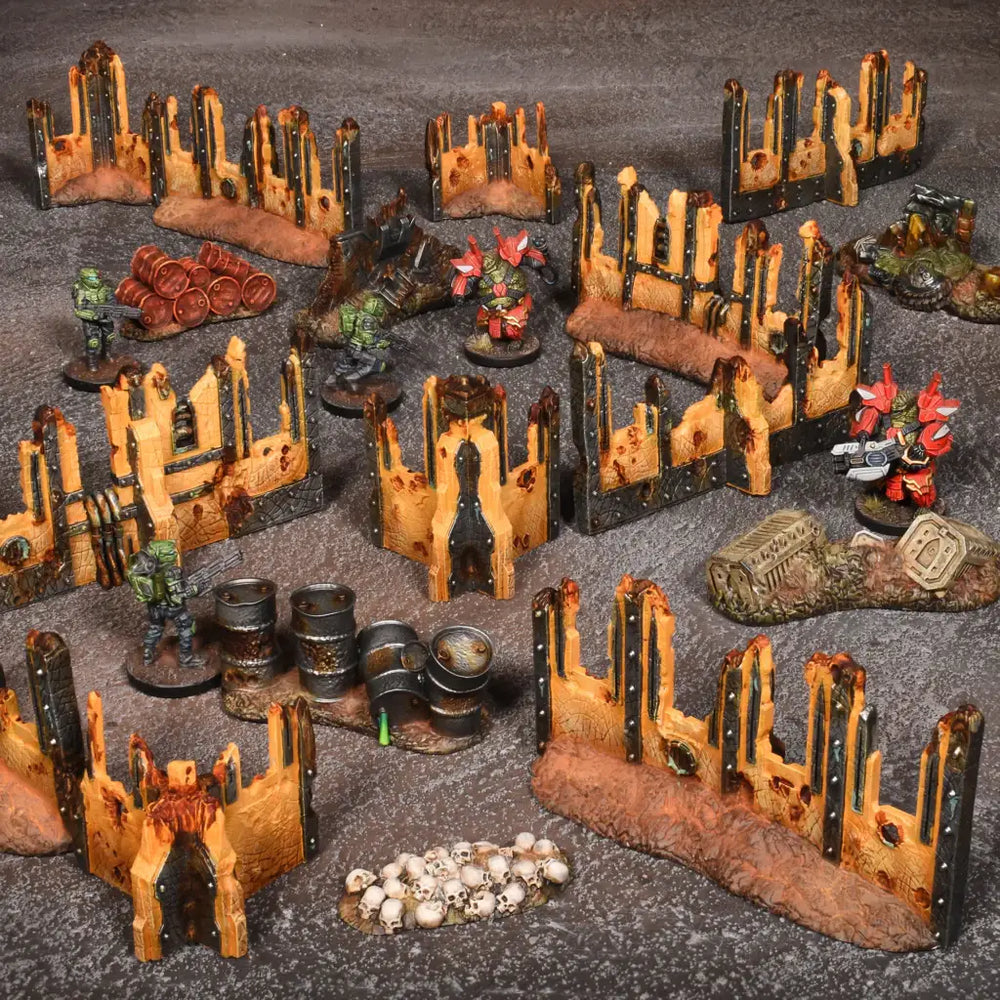 Terrain Crate: Sci-Fi Terrain - Gothic Ruins - Mantic Games - Accessories