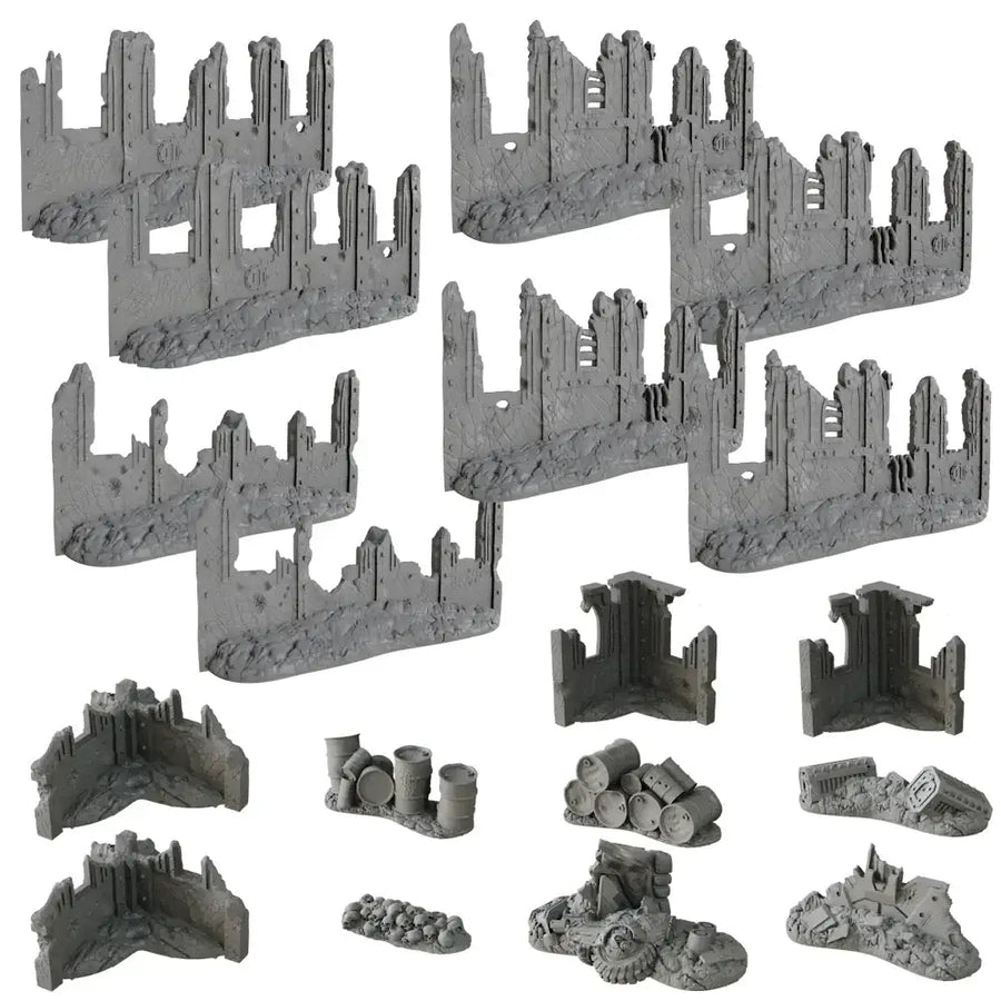 Terrain Crate: Sci-Fi Terrain - Gothic Ruins - Mantic Games - Accessories