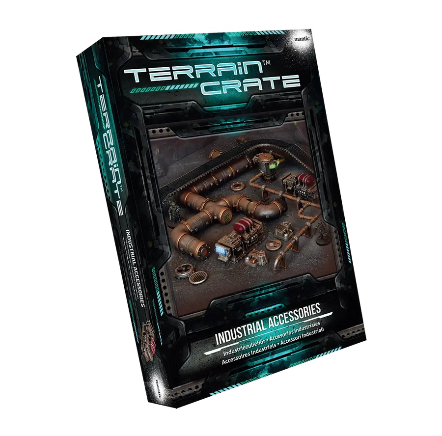 Terrain Crate: Sci-Fi Terrain - Industrial Accessories - Mantic Games - Accessories