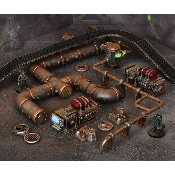 Terrain Crate: Sci-Fi Terrain - Industrial Accessories - Mantic Games - Accessories