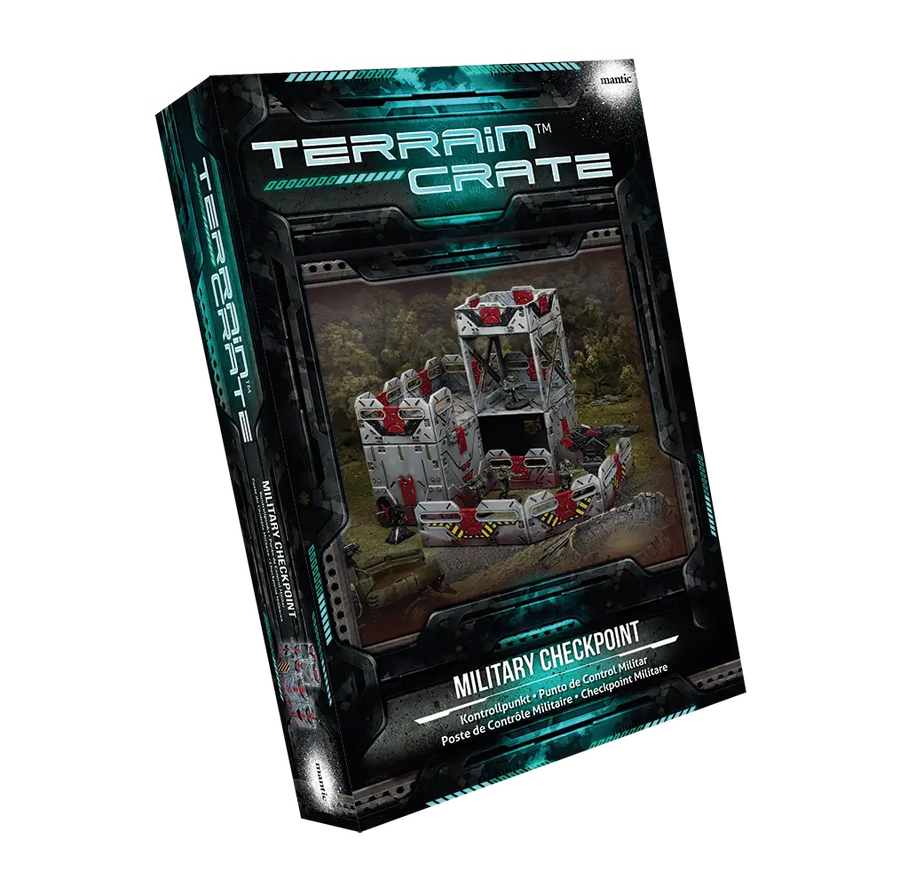 Terrain Crate: Sci-Fi Terrain - Military Checkpoint - Mantic Games - Accessories