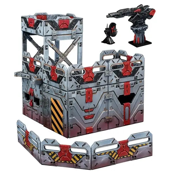 Terrain Crate: Sci-Fi Terrain - Military Checkpoint - Mantic Games - Accessories