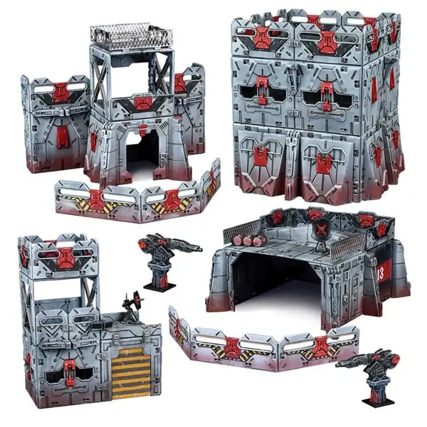 Terrain Crate: Sci-Fi Terrain - Military Compound - Mantic Games - Accessories