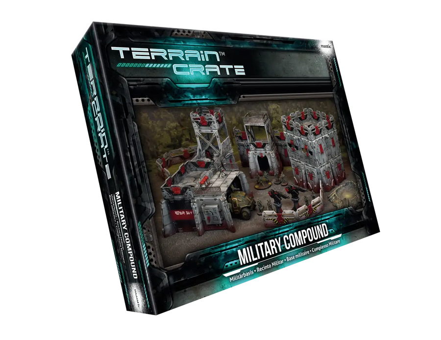 Terrain Crate: Sci-Fi Terrain - Military Compound - Mantic Games - Accessories