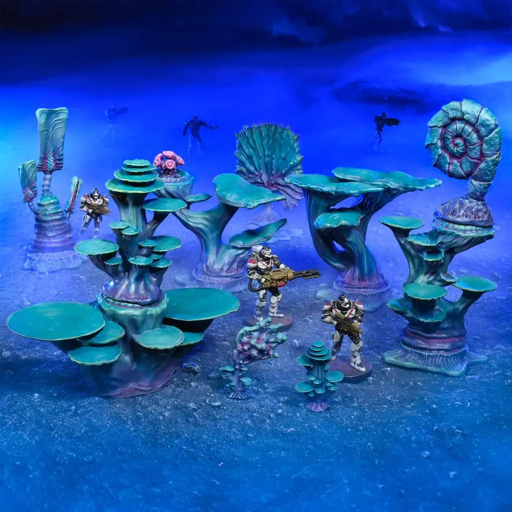 Terrain Crate: Sci-Fi Terrain - Otherworld Forest - Mantic Games - Accessories