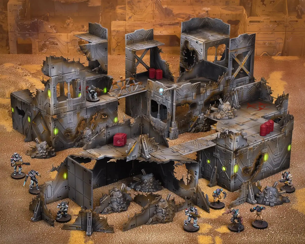 Terrain Crate: Sci-Fi Terrain - Ruined City - Mantic Games - Accessories
