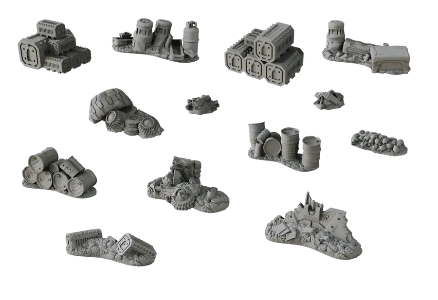 Terrain Crate: Sci-Fi Terrain - Scatter - Mantic Games - Accessories