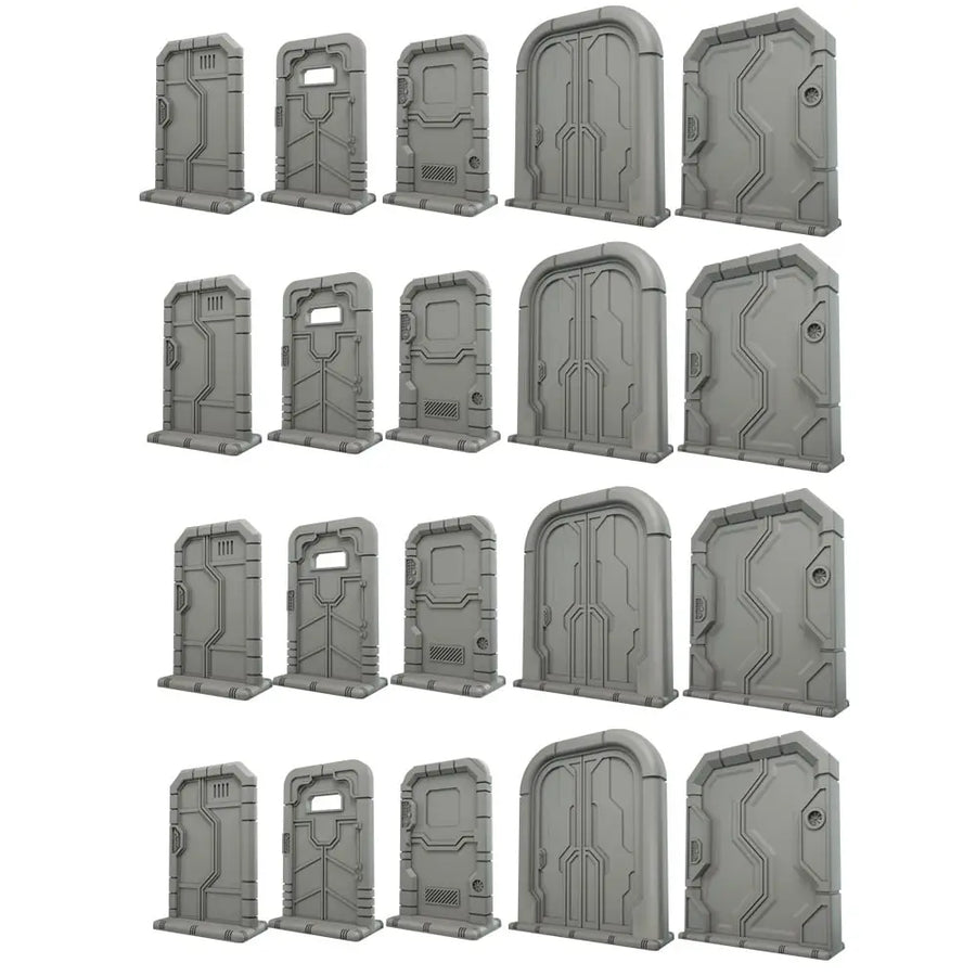 Terrain Crate: Sci-Fi Terrain - Starship Doors - Mantic Games - Accessories
