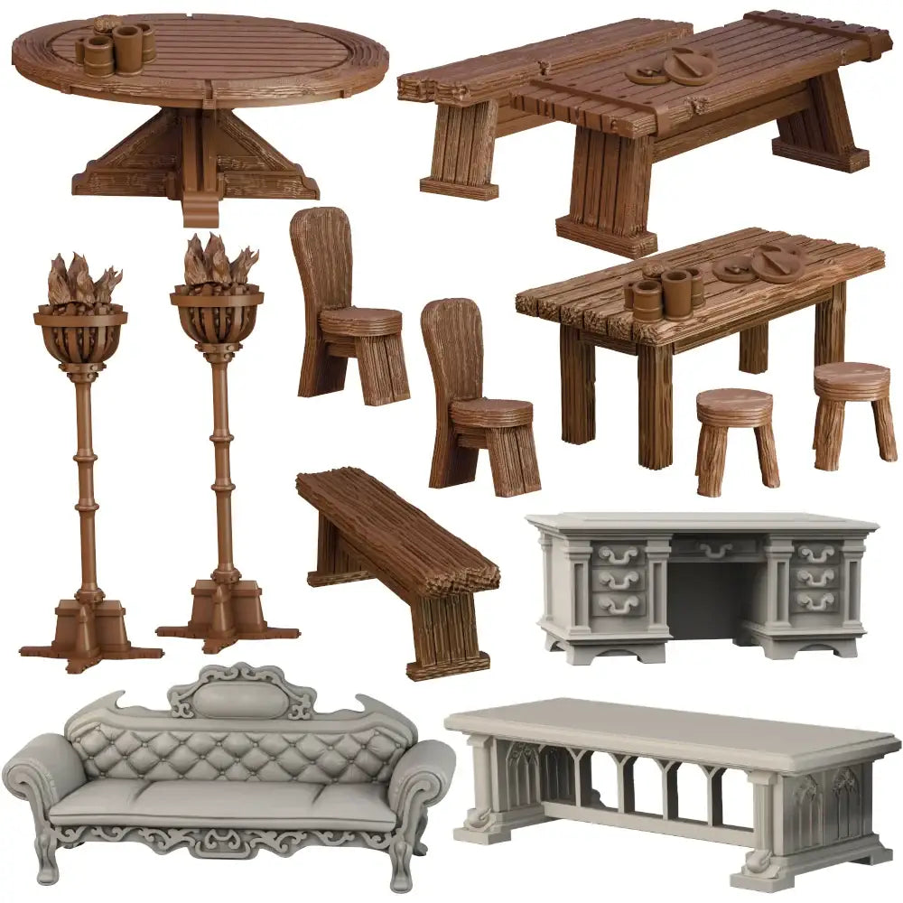 Terrain Crate: Tables & Chairs - Mantic Games - Accessories