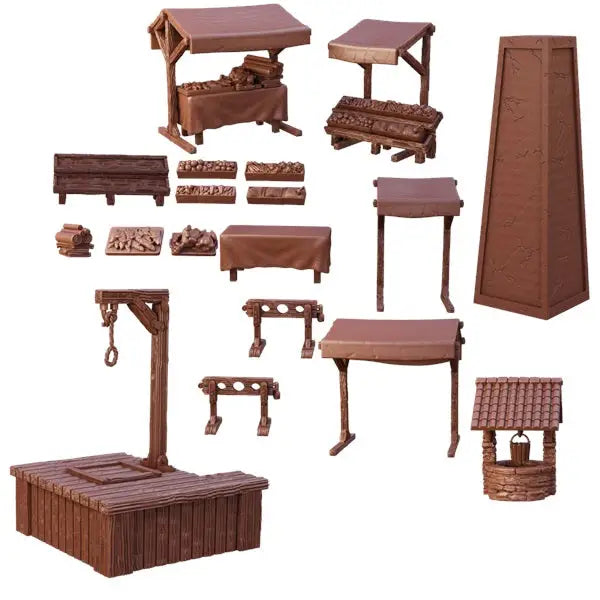 Terrain Crate: Village Square - Mantic Games - Accessories