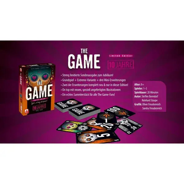 The Game: 10 Jahre (DE) - Nürnberger-Spielkarten-Verlag - Board Games