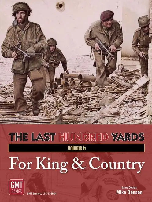 The Last Hundred Yards For King and Country (EN) - GMT Games - Board Games