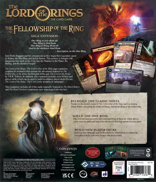 The Lord of the Rings: The Card Game - The Fellowship of the Ring (EN) - Fantasy Flight Games - Card Games