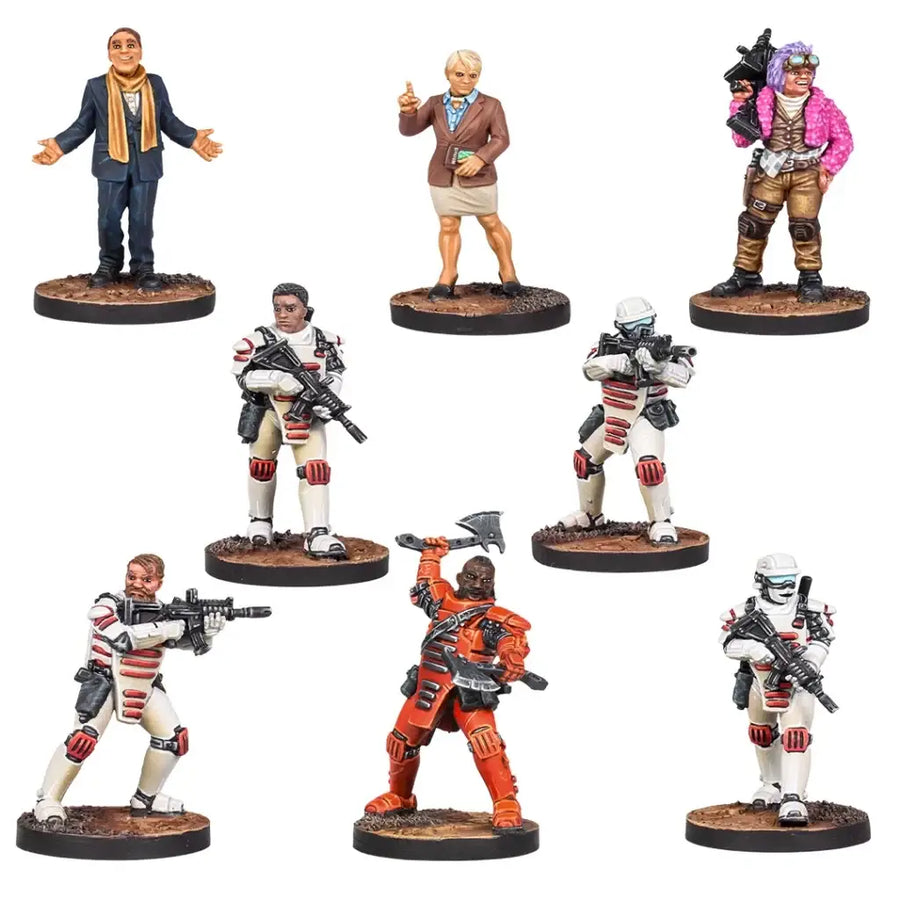 The Walking Dead: All Out War - The Commonwealth Collection (EN) - Mantic Games - Miniature Games